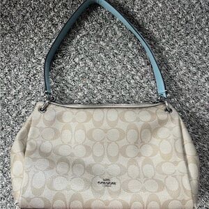Coach small Mia shoulder bag signature canvas